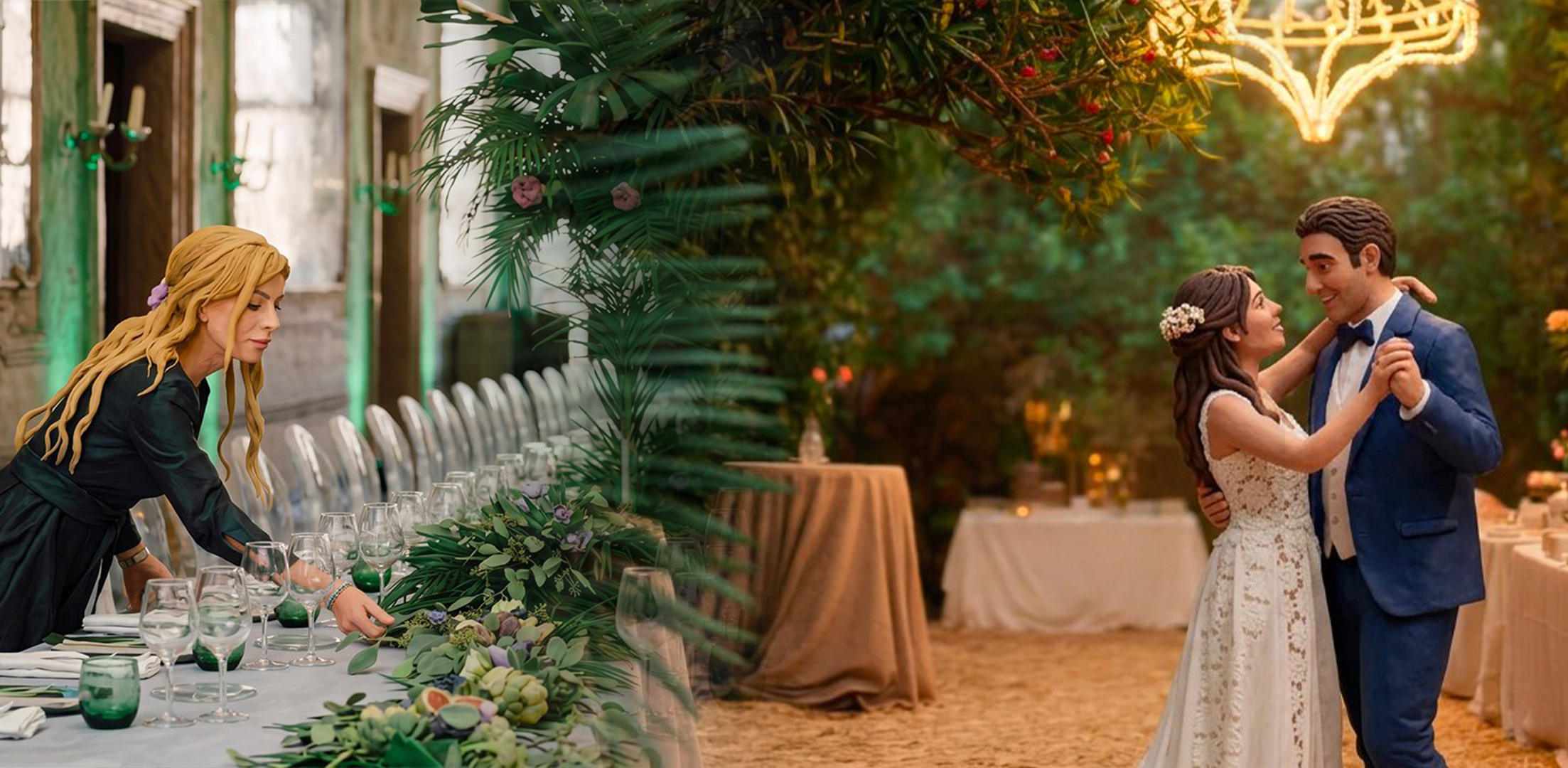 Allestimento e dettagli del matrimonio